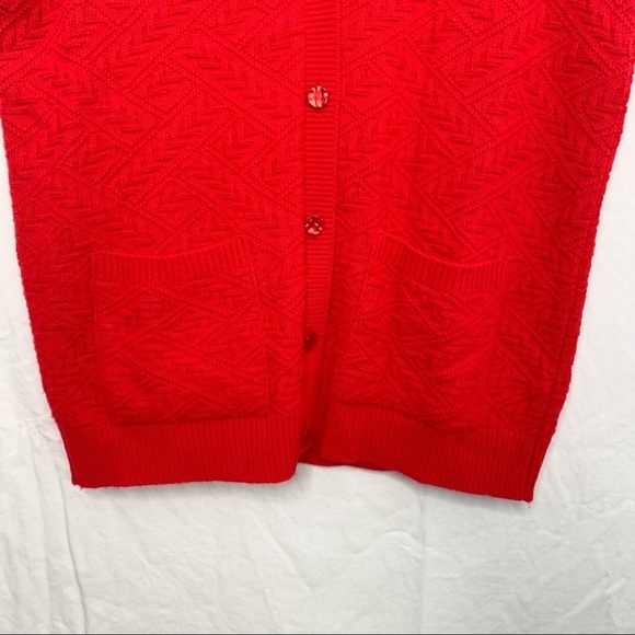 VINTAGE Sweater Vest / V-Neck - Size S - Picture 5 of 10